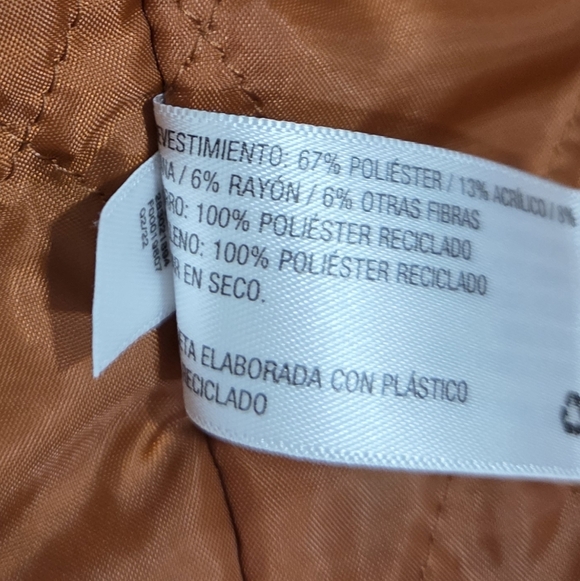 A New Day Plaid Oversized Coatigan in Rust Plaid - Picture 7 of 8